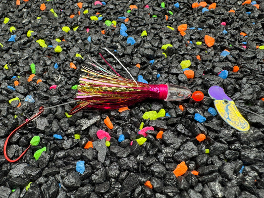 Ready to Fish Twilight Hybrid Micro Hoochie Setup