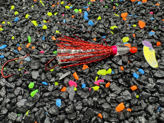 Ready to Fish Firework Hybrid Micro Hoochie Setup