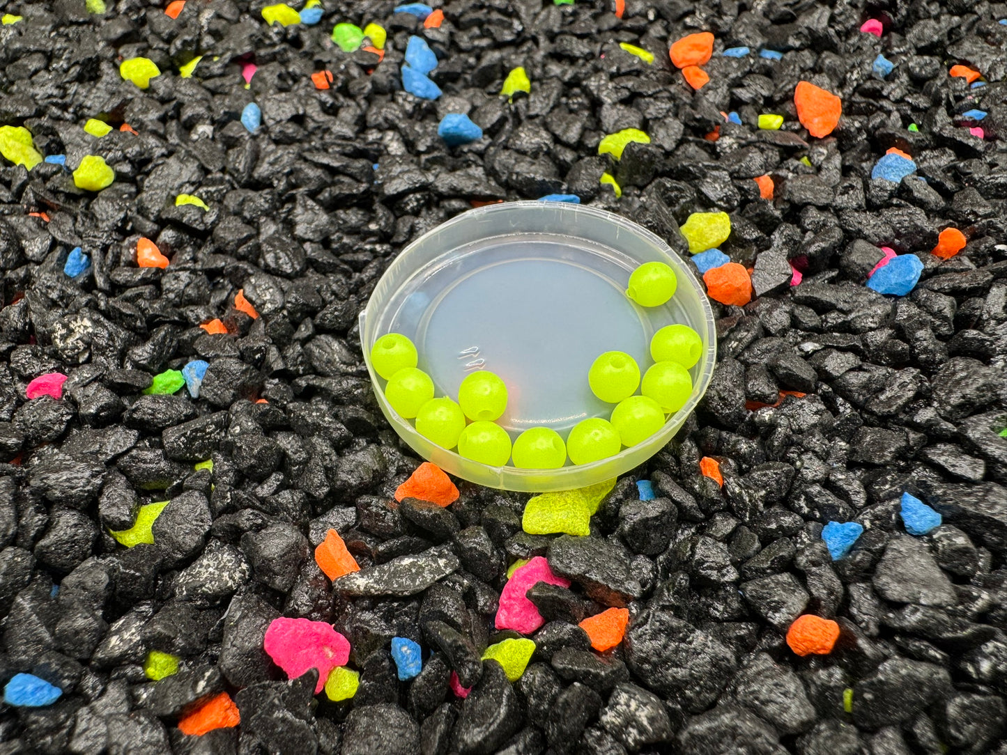 12 Yellow 5mm Beads